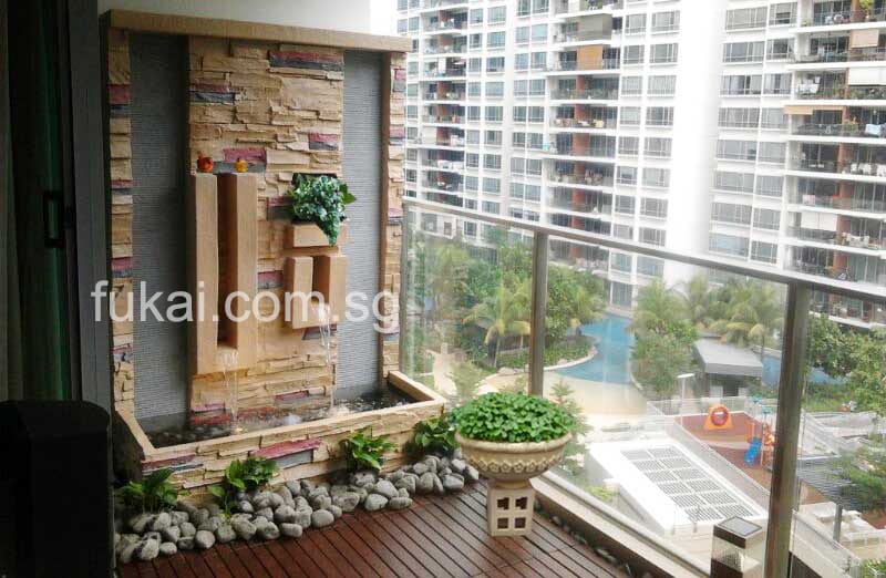 Indoor Custom Made Water Feature In The Wall