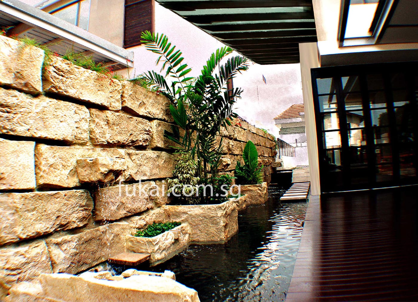 Indoor Garden Water Feature 1