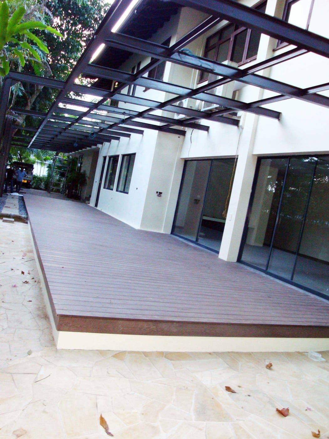 Outdoor Timber Deck Floor
