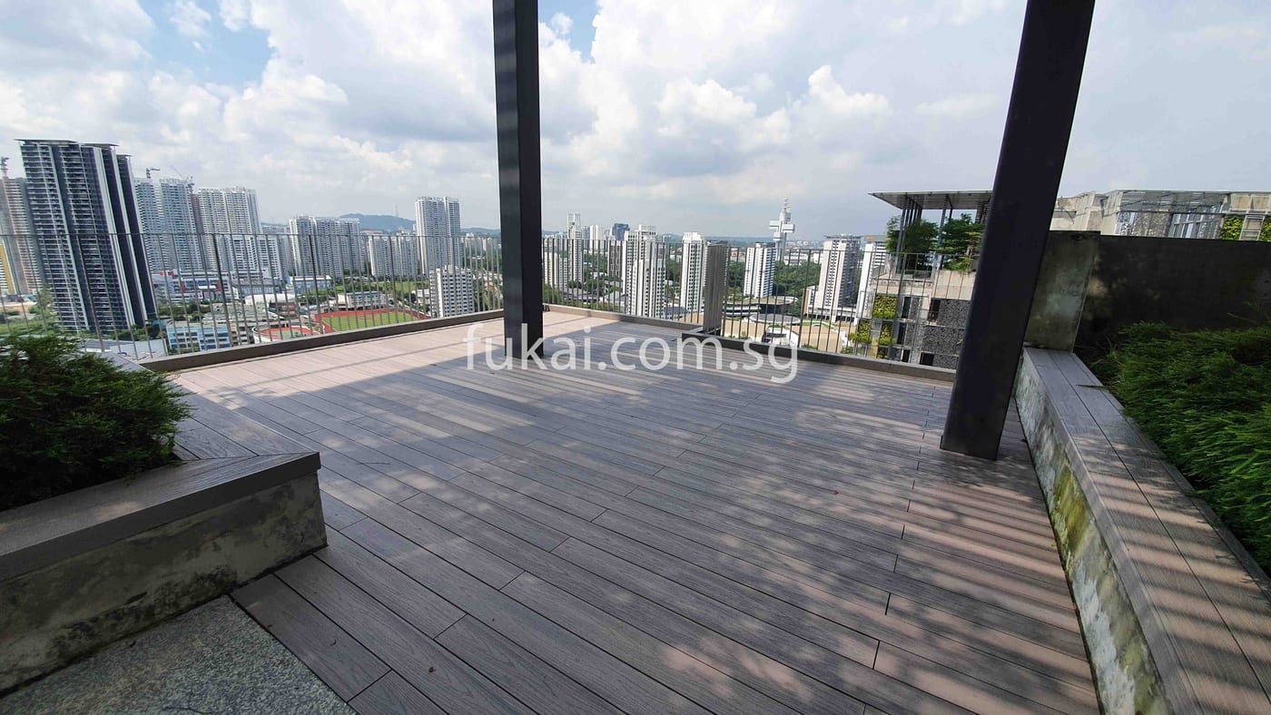 Rooftop Composite Decking At Kent Vale NUS Singapore