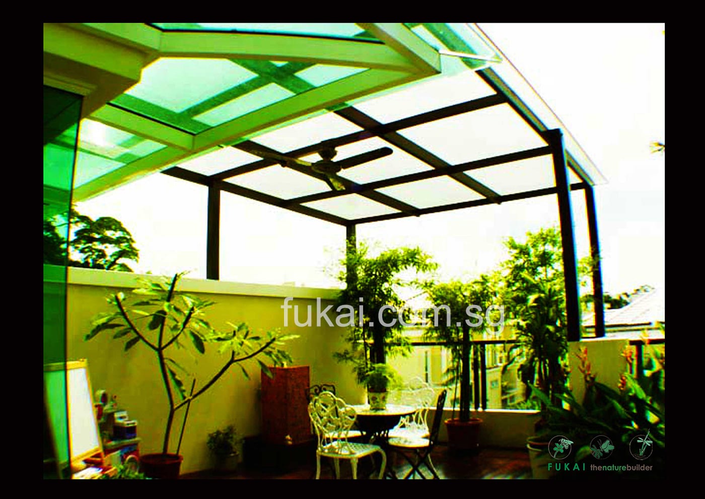 Timber Roof Top Heliconia