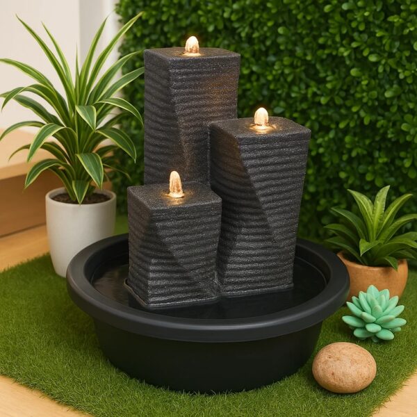 Trio Cascade Cuboid Black - Image 5