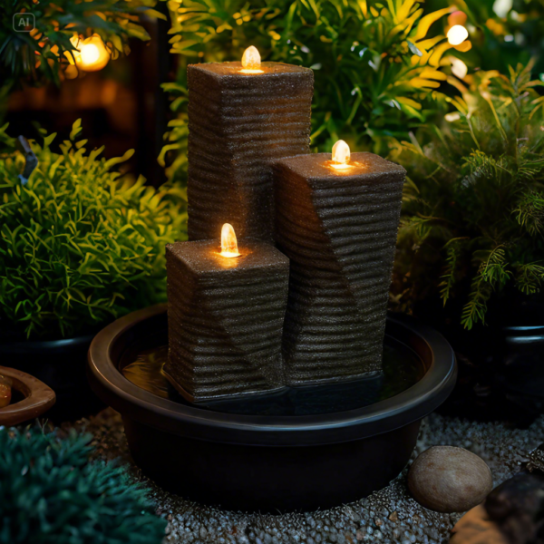 Trio Cascade Cuboid Black - Image 7