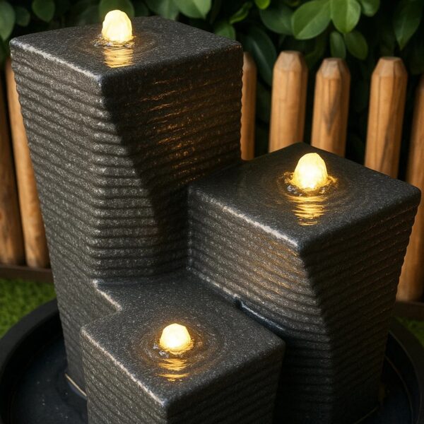 Trio Cascade Cuboid Black - Image 6