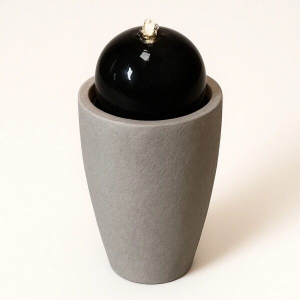 Round Ball Standing Black and White - Image 9