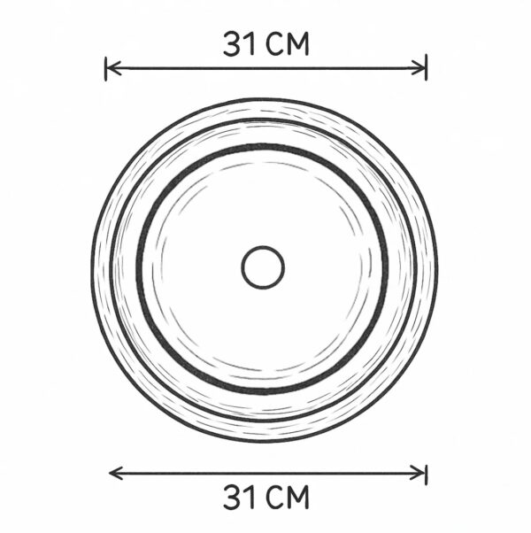Round Ball Standing Grey - Image 11