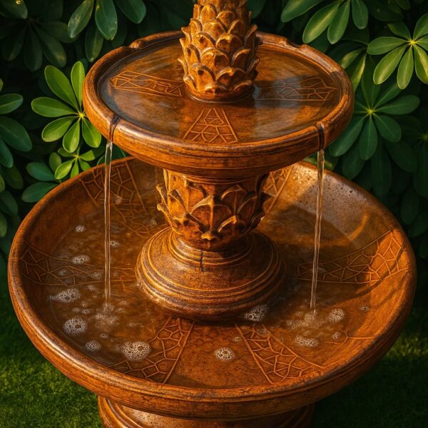 Two-tier-half-bowl-brown - Image 4
